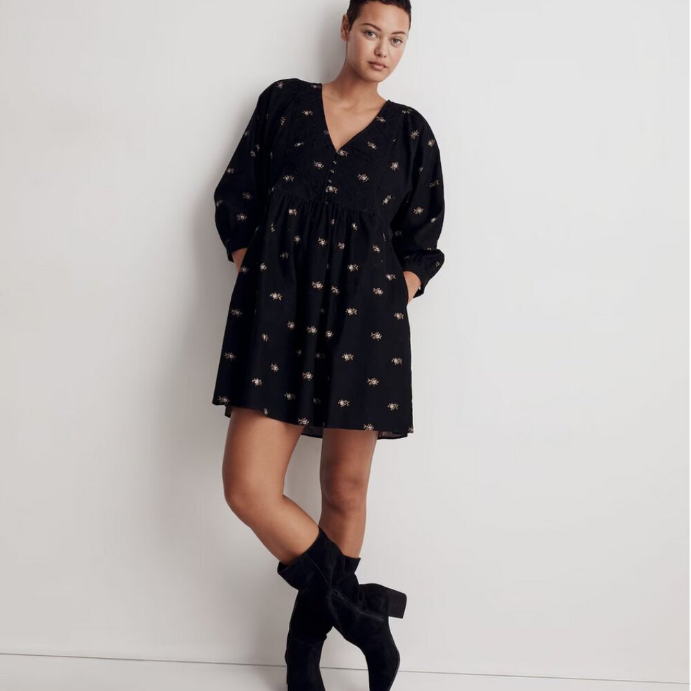 Madewell Corduroy mini-dress.